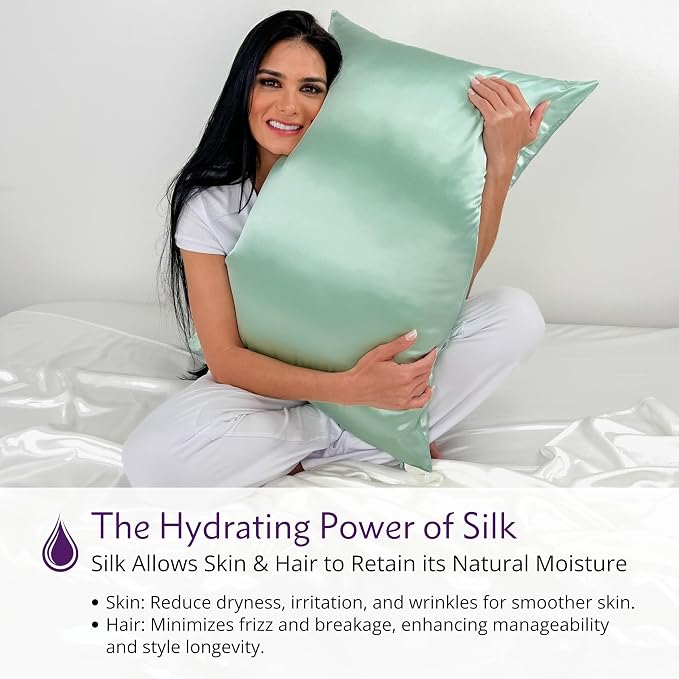 Mulberry Park 100% Silk Pillowcase - Image 4