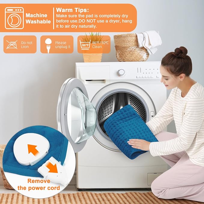 Deepsoon Heating Pad, Electric Heating Pads - Image 6