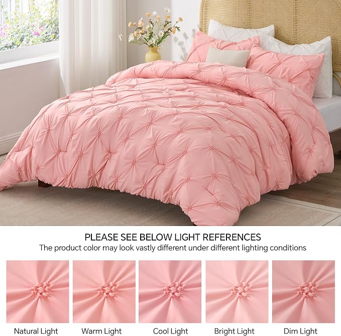 BEDELITE Pink King Size Comforter Set - Image 8