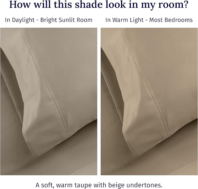 California Design Den Luxurious King Size Fitted Sheet Only - Image 5