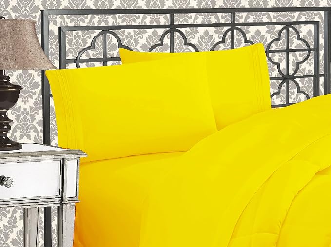 Elegant Comfort Luxurious 1500 Premium Hotel Quality Microfiber Three Line - Image 2