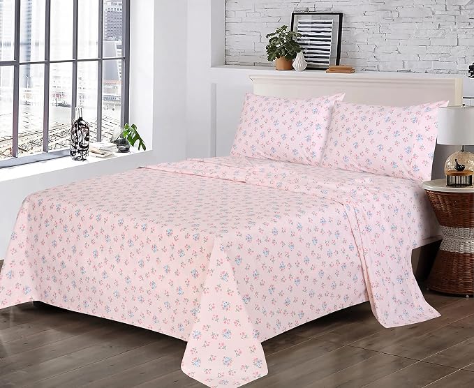 RUVANTI 100% Cotton Sheets – King Size Percale Bedding, Cooling & Breathable - Image 8