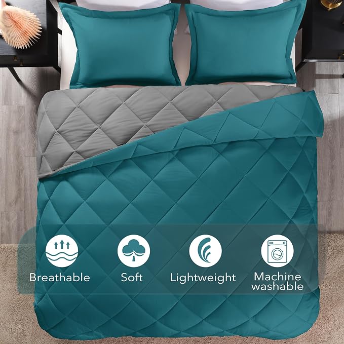 downluxe King Size Comforter Set - Image 5
