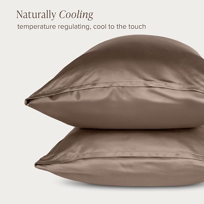 Bare Home 100% Rayon Made from Bamboo Luxury King Size Set of 2 Cooling - Image 6