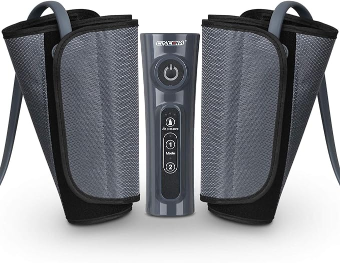 CINCOM Leg Massager for Circulation and Pain Relief, Air Compression Calf by CINCOM