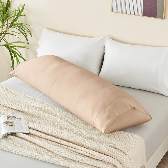 BEDELITE Body Pillow Case Cover, Rayon Made from Bamboo, Cooling Body Pillow - Image 8