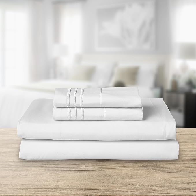 Elegant Comfort Luxurious 1500 Premium Hotel Quality Microfiber Three Line - Image 2