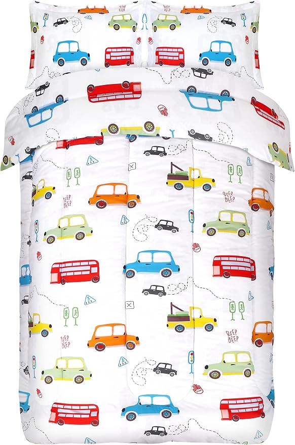 Utopia Bedding Car Kids Comforter Set - Image 7