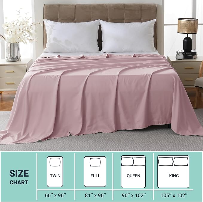 ZPECC Bulk Flat Sheets Only Queen Size 6 Pack, Easy Sort Top Bed Sheet by - Image 5