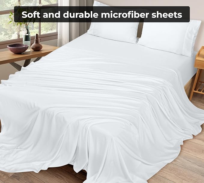 Royale Linens Twin Flat Sheet - Image 4