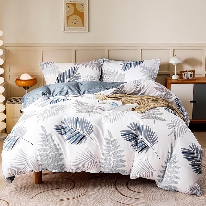 OAITE Duvet Cover Set, 100% Cotton Comforter Cover by OAITE
