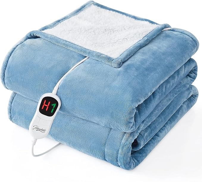 Homemate Electric Heated Blanket Full Size by Homemate