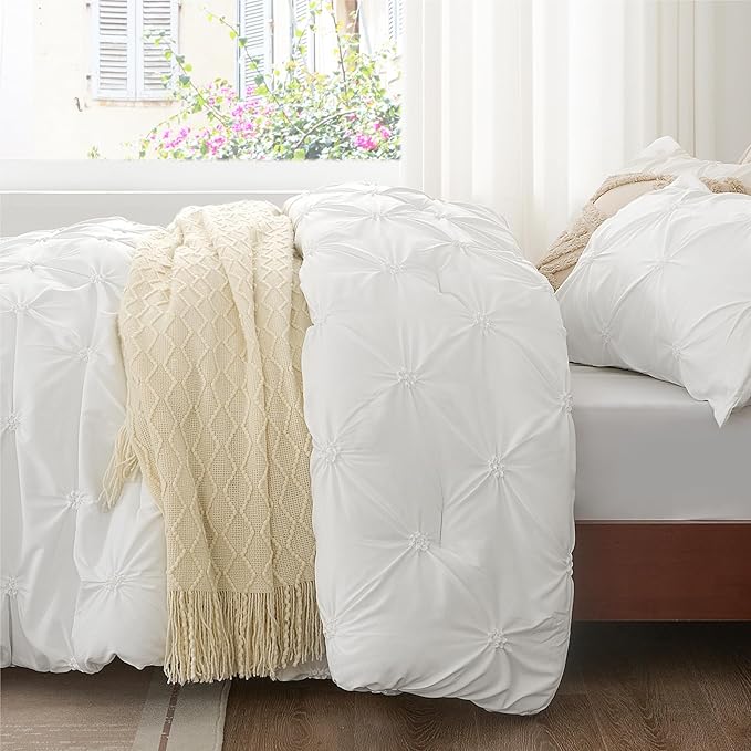 BEDELITE White Queen Comforter Set - Image 5