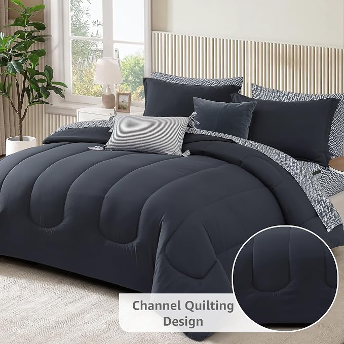 Monbix Full Size Comforter Set - Image 2