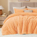 BEDELITE Fleece Full Comforter Set -Super Soft & Warm Fluffy Coral Bedding by BEDELITE