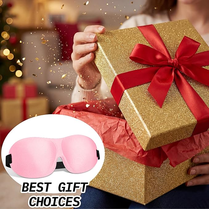 Bonuci 12 Pack Sleep Mask Blackout 3D Eye Mask - Image 8