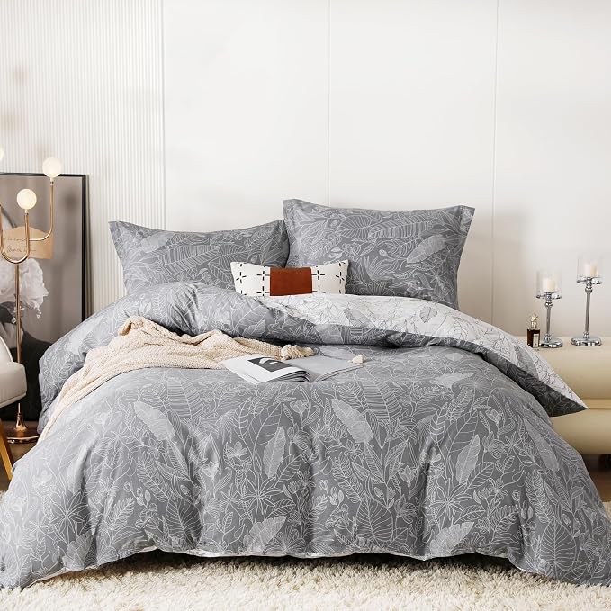 OAITE Duvet Cover Set, 100% Cotton Comforter Cover by OAITE