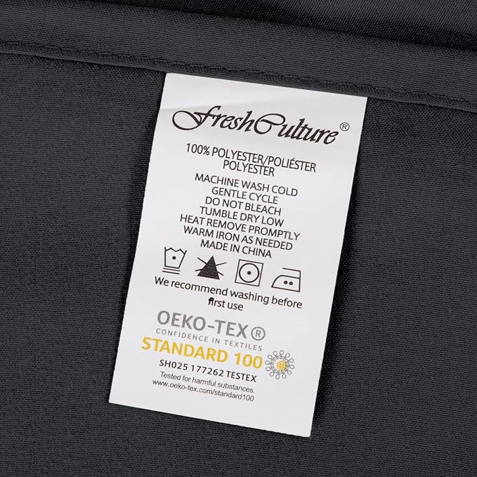 FreshCulture King Flat Sheets Only 2 Pack - Image 7