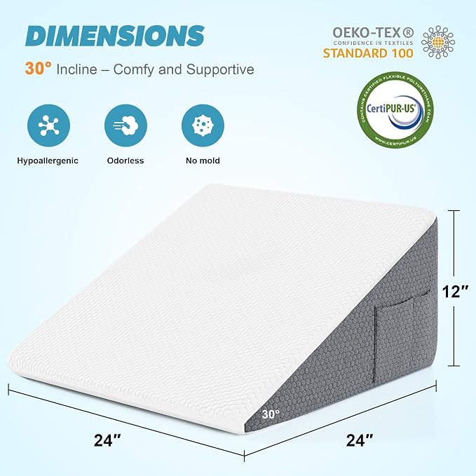 Yojoker Wedge Pillow for Sleeping - Image 4