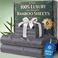 DECOLURE 100% Viscose Derived from Bamboo Sheets King Size by DECOLURE