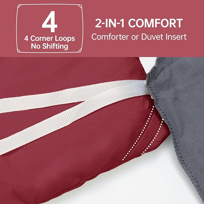 MUXHOMO Queen Comforter Set, All Season Ultra Soft Down Alternative Bedding - Image 6