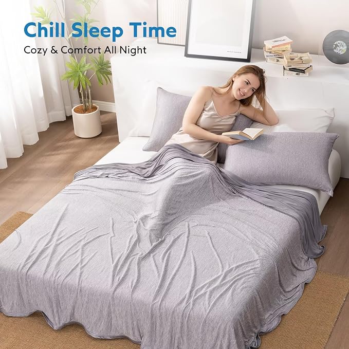 HOMFINE Cooling Blankets for Hot Sleepers - Image 4