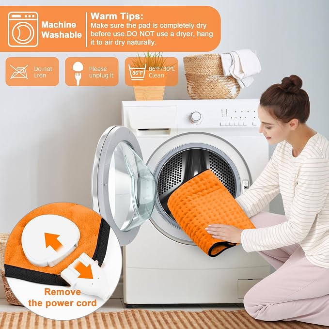 Deepsoon Heating Pad, Electric Heating Pads - Image 5