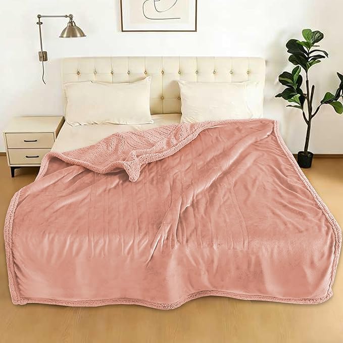 Electric Heated Blanket Full Size 72" x 84" by TICOO