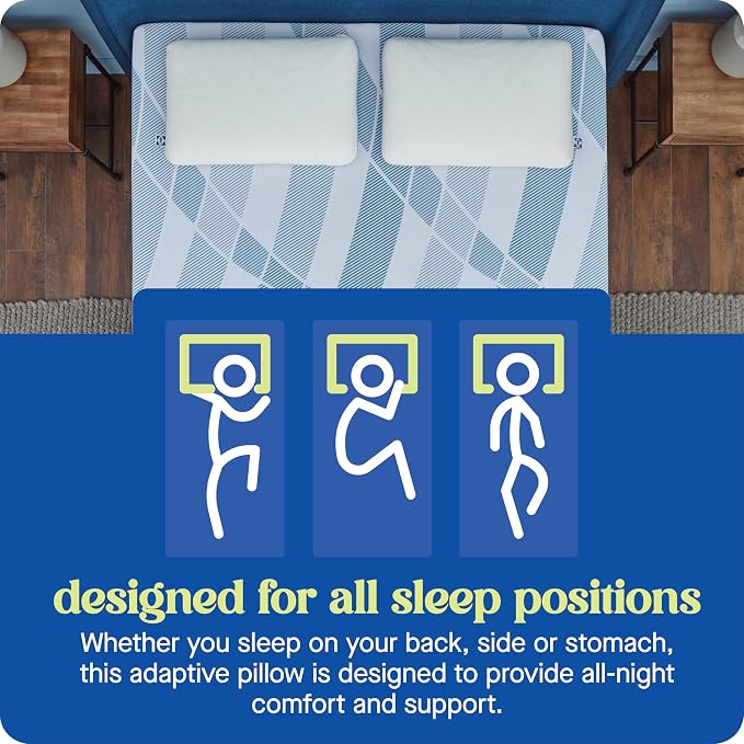 Sealy Dreamlife King Size Memory Foam Cooling Pillow - Image 4