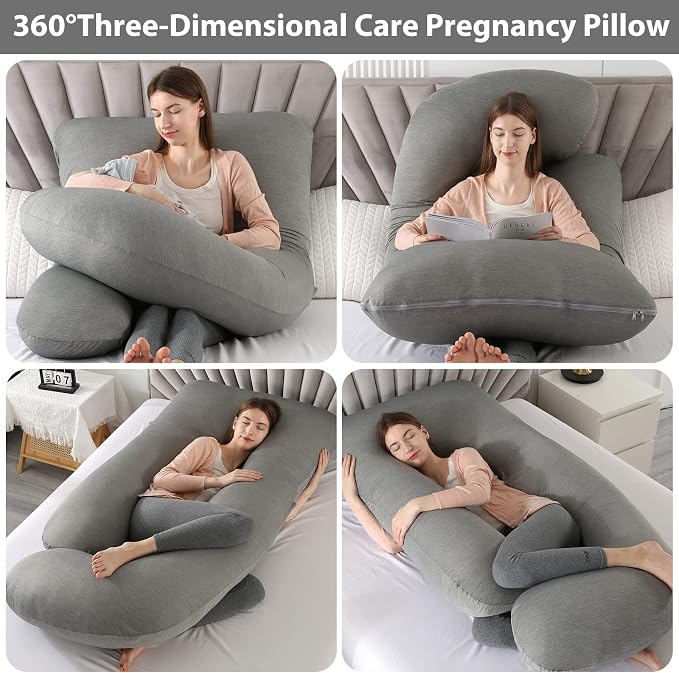 U-Shaped Full Body Pregnancy Pillow - Image 2