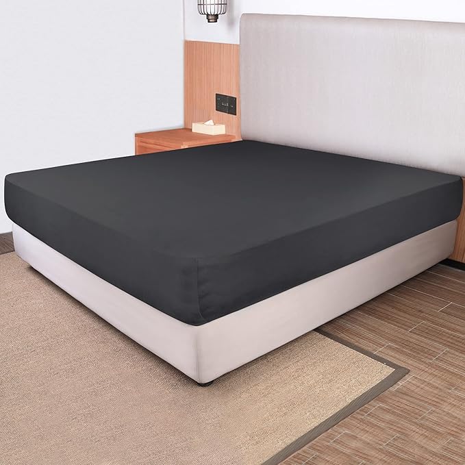 Stretch King Size Fitted Sheet Only - Image 7