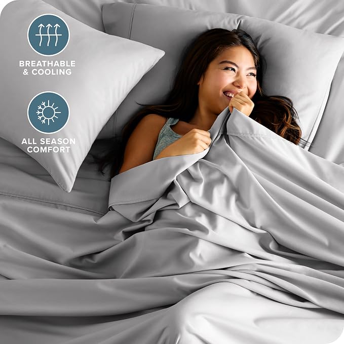 Bare Home Split King Sheet Set - Image 4