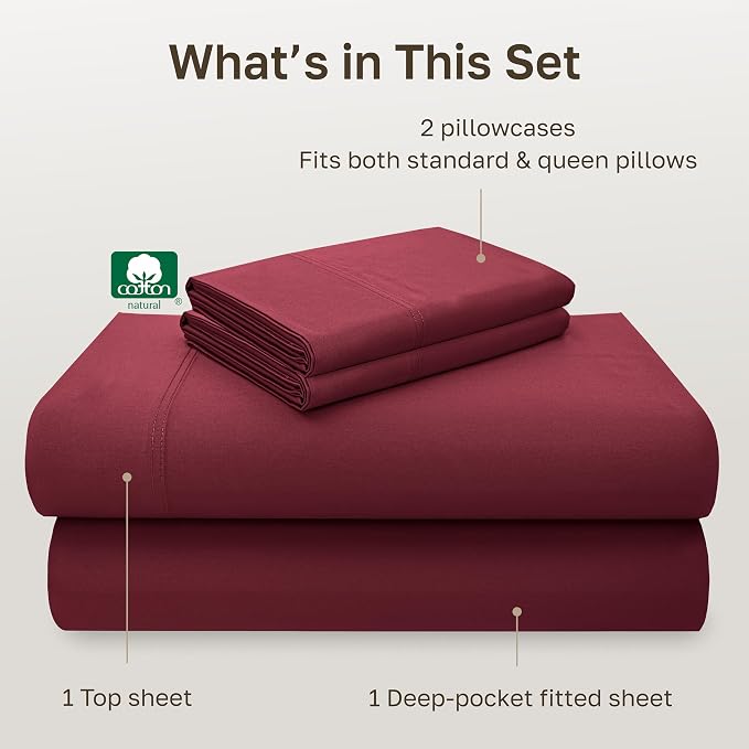 California Design Den Queen Sheet Set - Image 4