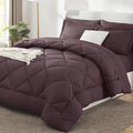 CozyLux King Size Comforter Set Cocoa Powder by CozyLux