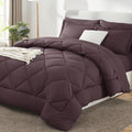 CozyLux Full Size Comforter Sets Cocoa Powder by CozyLux