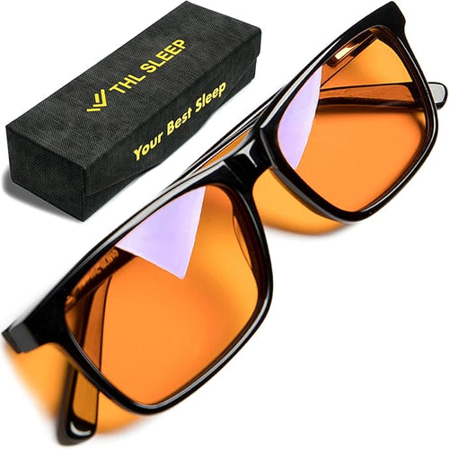 +1.0 +1.5 +2.0 +2.5 Orange Blue Light Blocking Reading Glasses by THLSLEEP