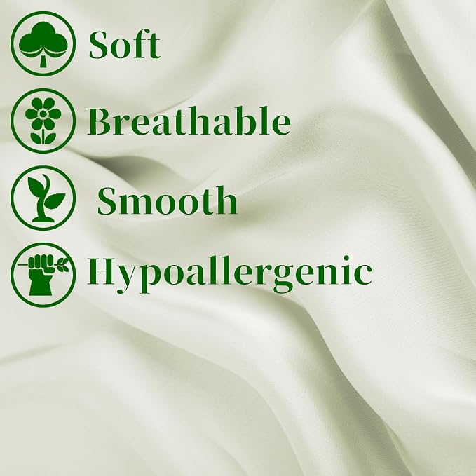 100% Mulberry Silk Pillowcase for Hair and Skin, - Image 4