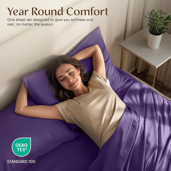 Utopia Bedding King Size Sheet Set – 4 Piece Bed Sheets, Soft and Breathable - Image 5