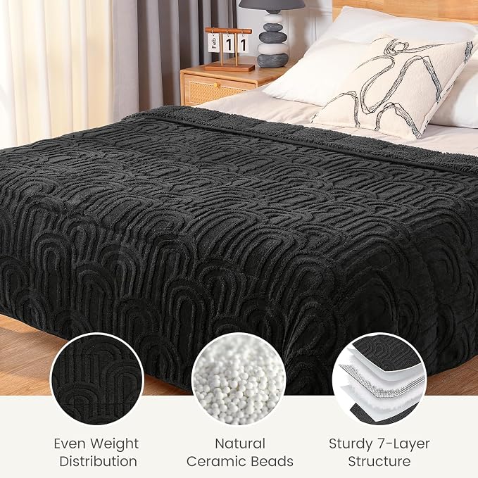 Sherpa Fleece Adult Weighted Blanket Great - Image 5