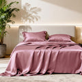 Love's cabin Full Size Satin Sheet Sets by Lovescabin
