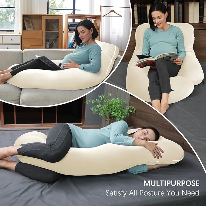 MOON PARK Pregnancy Pillows for Sleeping - Image 6
