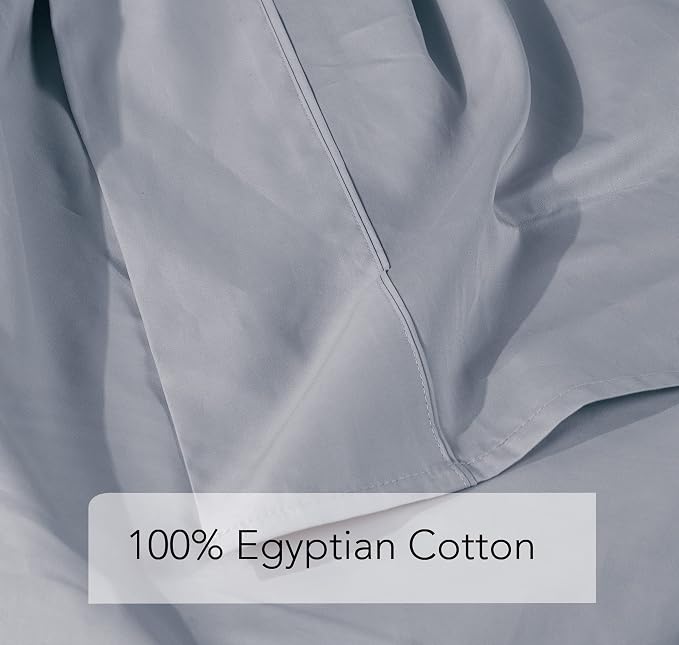 Flat Sheet Only Cal King Size, 400 TC 100% Egyptian Cotton Flat Sheet - Image 2
