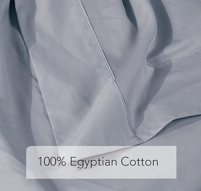 Flat Sheet Only Full Size, 400 TC 100% Egyptian Cotton Flat Sheet - Image 3