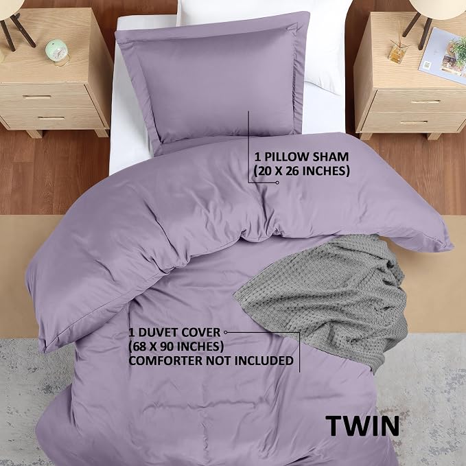 Utopia Bedding Duvet Cover Twin Size - Image 2