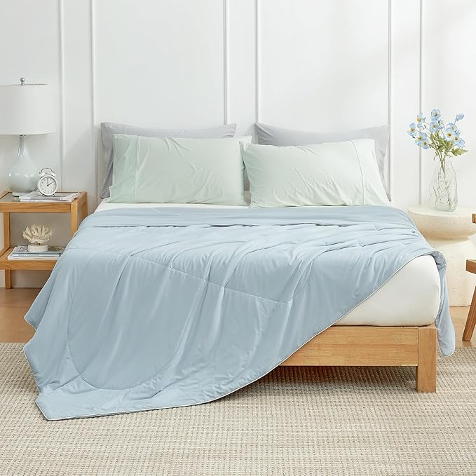 Cozy Bliss Cooling Comforter Queen Size, Cooling Blankets - Image 5