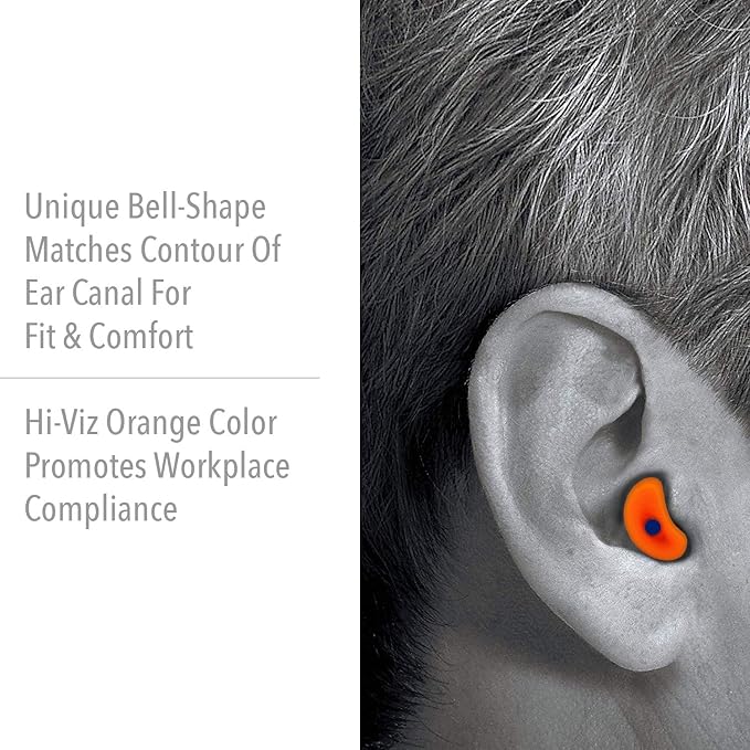 Howard Leight by Honeywell Quiet Reusable Earplugs, 5-Pair Vending Pack - Image 5
