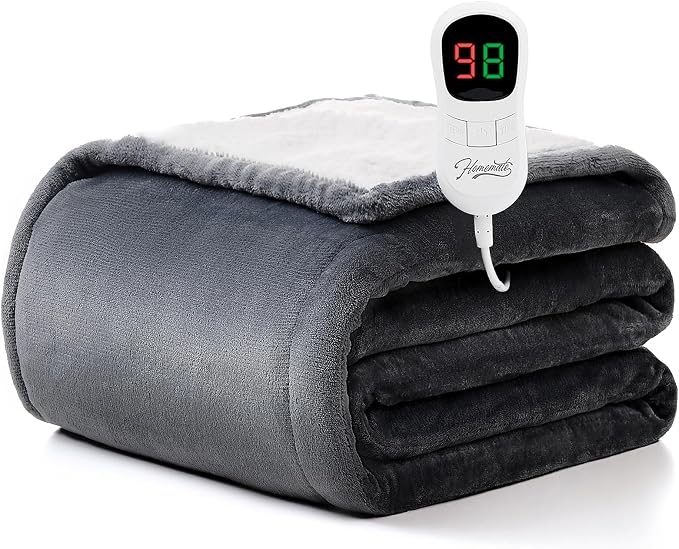 Homemate Electric Heated Blanket Twin Size by Homemate
