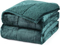 Aemicion Plush Sherpa Weighted Blanket Queen Size 15lbs by Aemicion