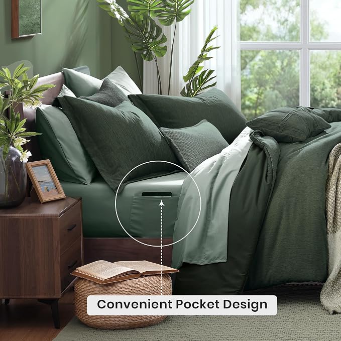 Monbix Queen Comforter Set - Image 4