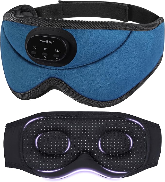 MUSICOZY 3D Bluetooth Sleep Mask by MUSICOZY